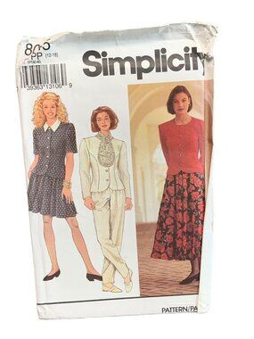 Simplicity Womens Shirt Pant Skirt Sewing Pattern 8045 Size 12-14-18 Uncut